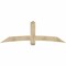 Ekena Millwork Bellingham Rough Sawn Timber Gable Bracket, Douglas Fir, 84"W x 28"H x 6"D x 6"F, 8/12 Pitch GBW084X28X0606BEL00RDF - alternate 1